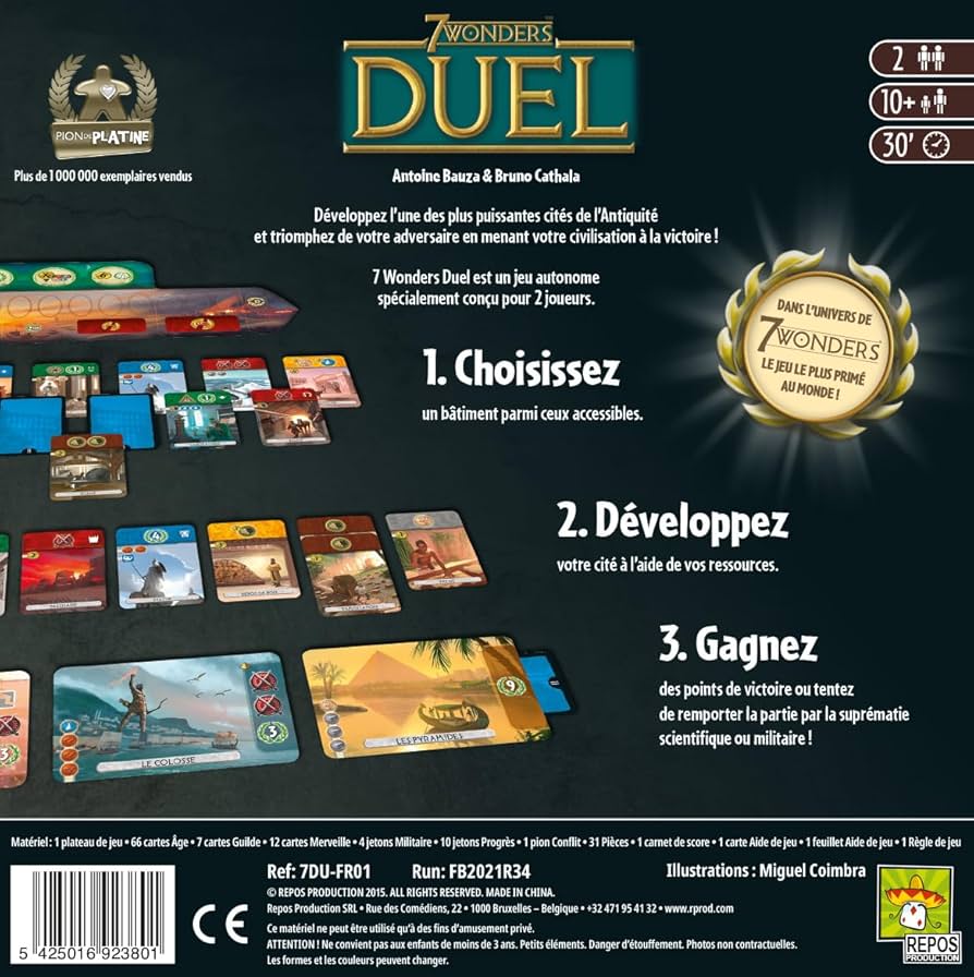 Amazon.co.jp: 世界の七不思議 デュエル (7 Wonders: Duel